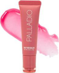 Palladio Butter Balm en tube, application facile pour hydratation rapide des lèvres.