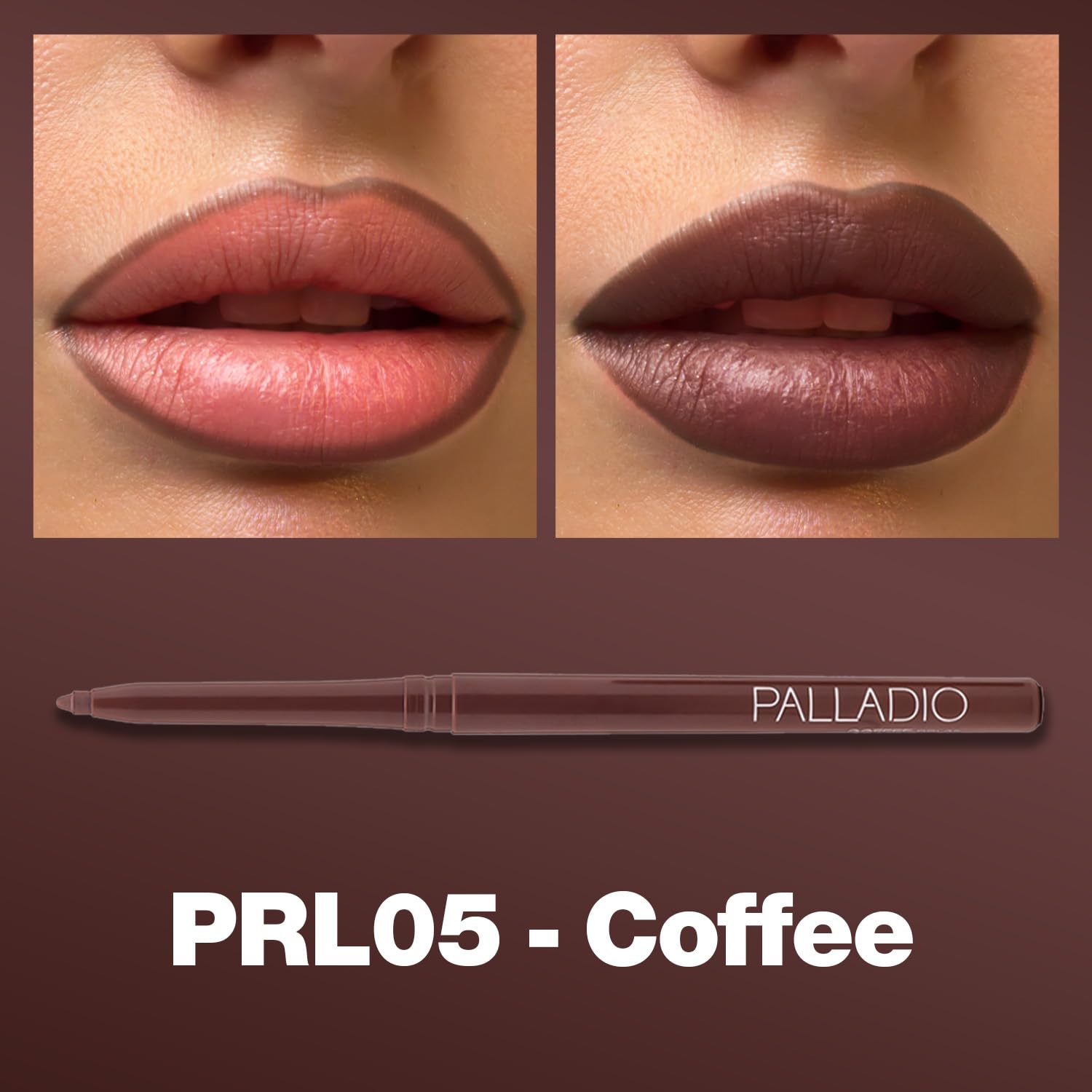 Contour Palladio retractable cafe, traçage precis sans bavure.