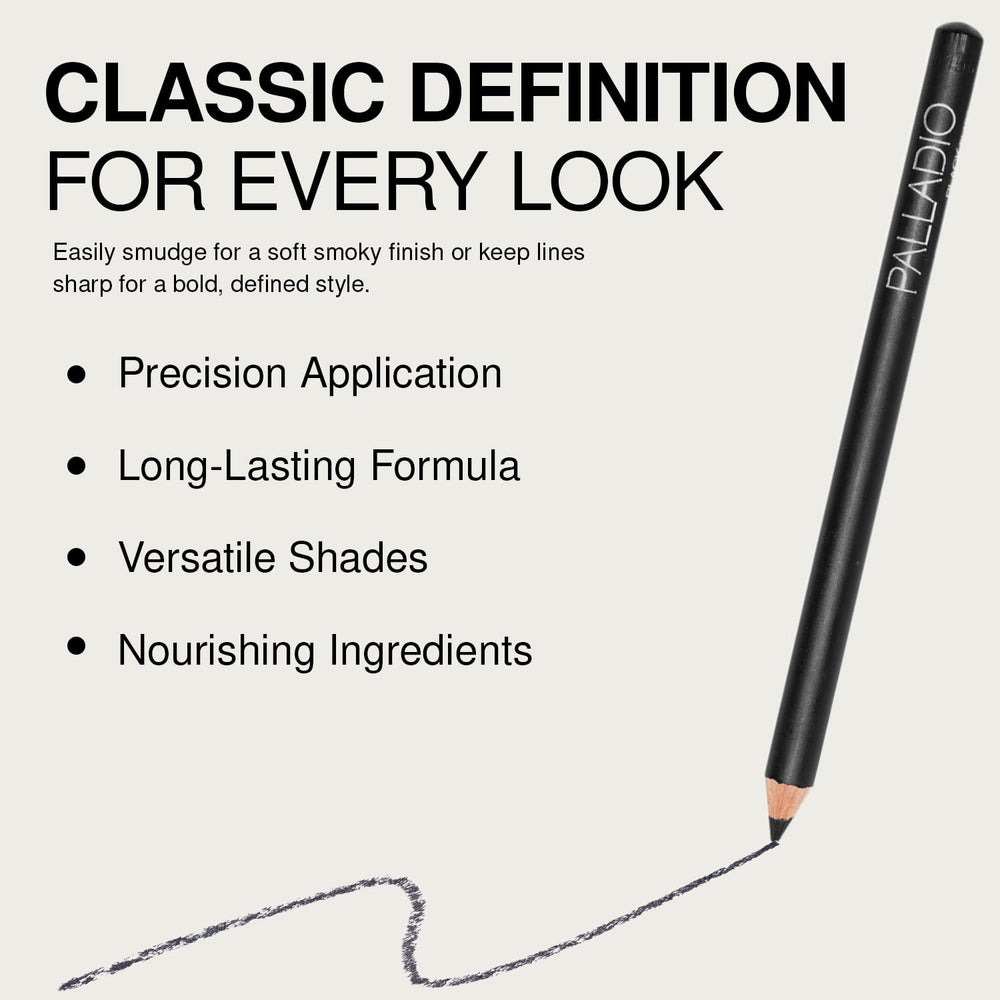 Palladio contour yeux précis regard definis avec une seule ligne