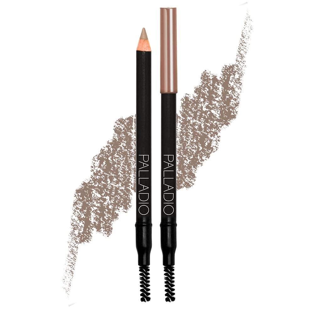 Palladio crayon sourcils taupe, définition précise pour sourcils naturels.