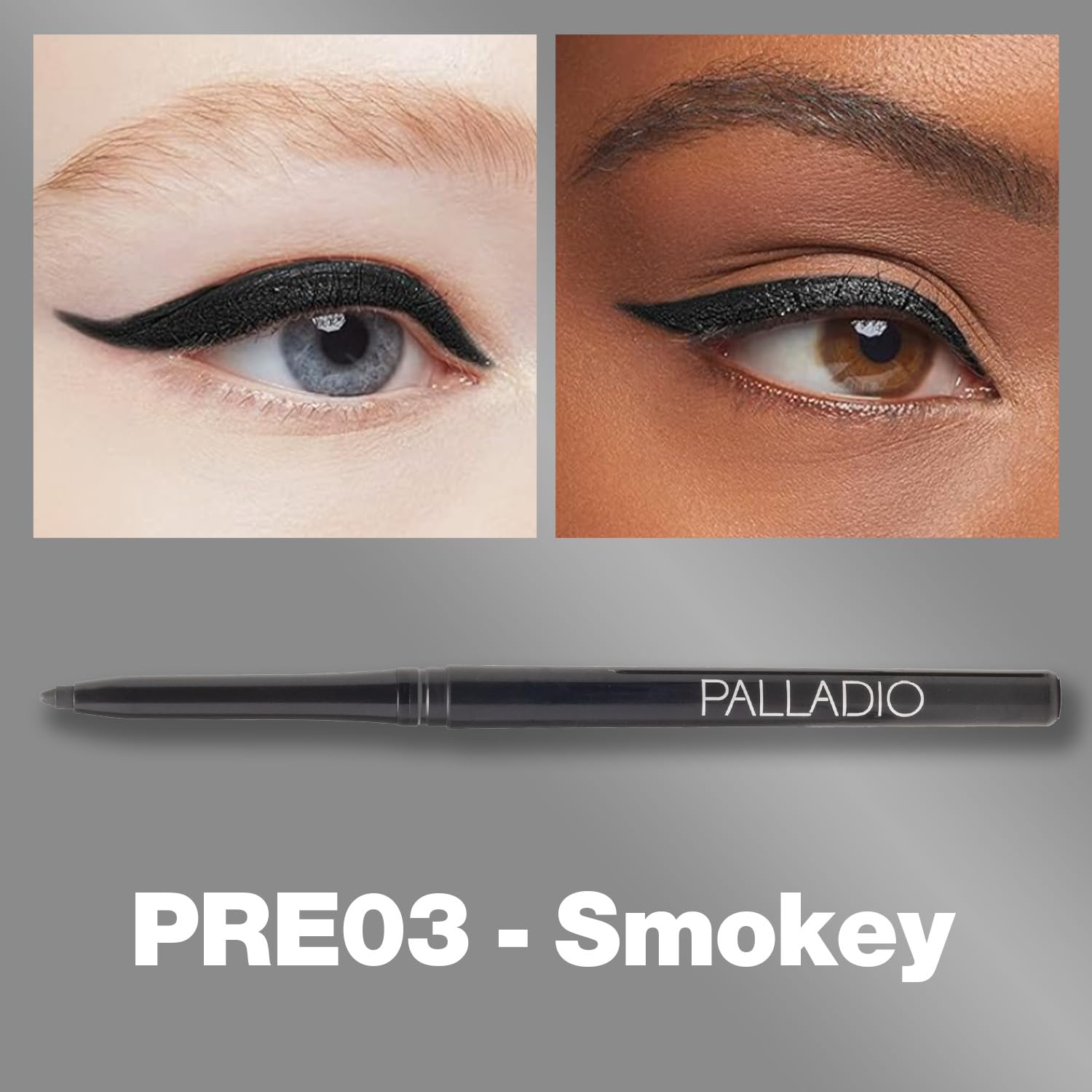 Palladio crayon yeux imperméable: tenue 24h sans bavure.