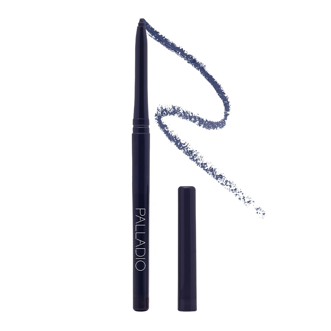Palladio Crayon Yeux Rétractable Bleu Foncé, couleur riche et longue tenue.