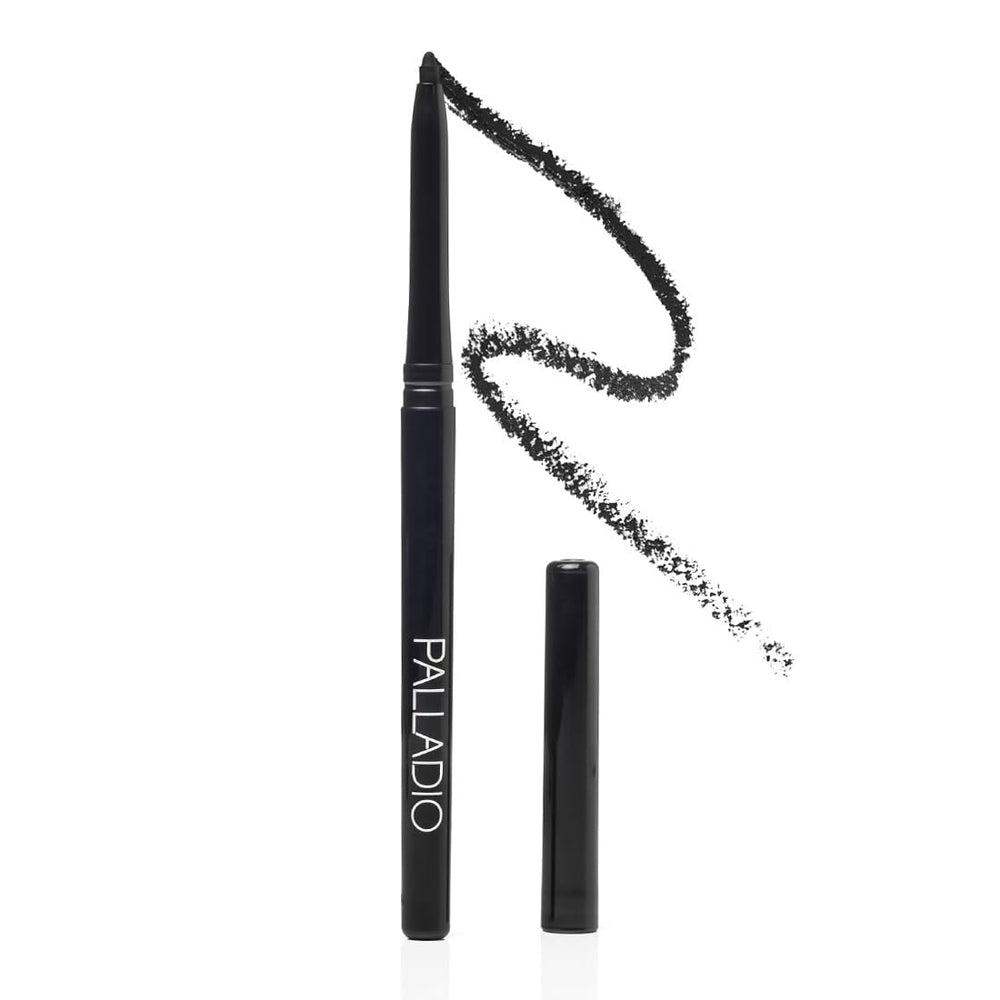 Palladio Crayon Yeux Rétractable Noir pour ligne précise toute la journée