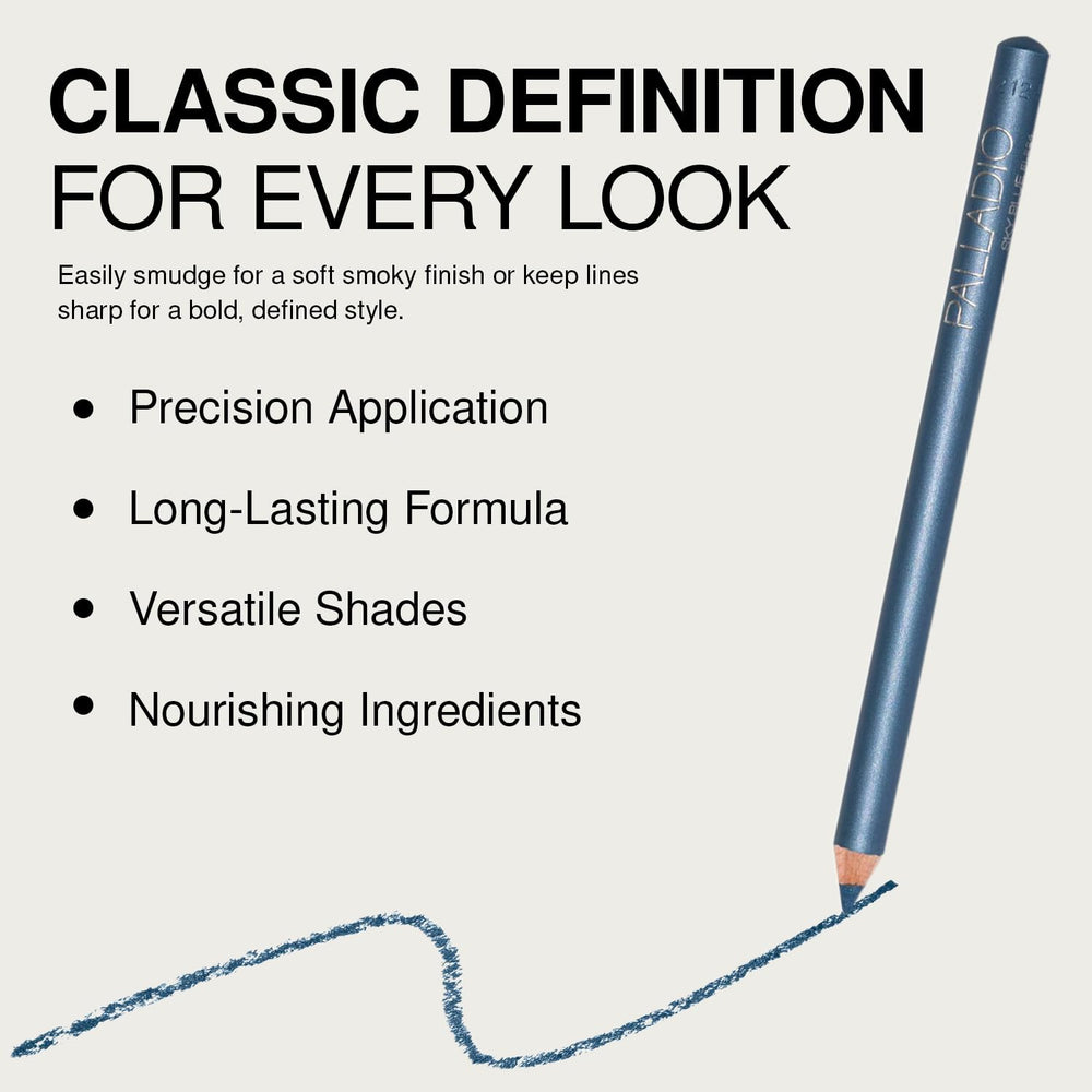 Formule sans cruauté Palladio eyeliner sans parabènes