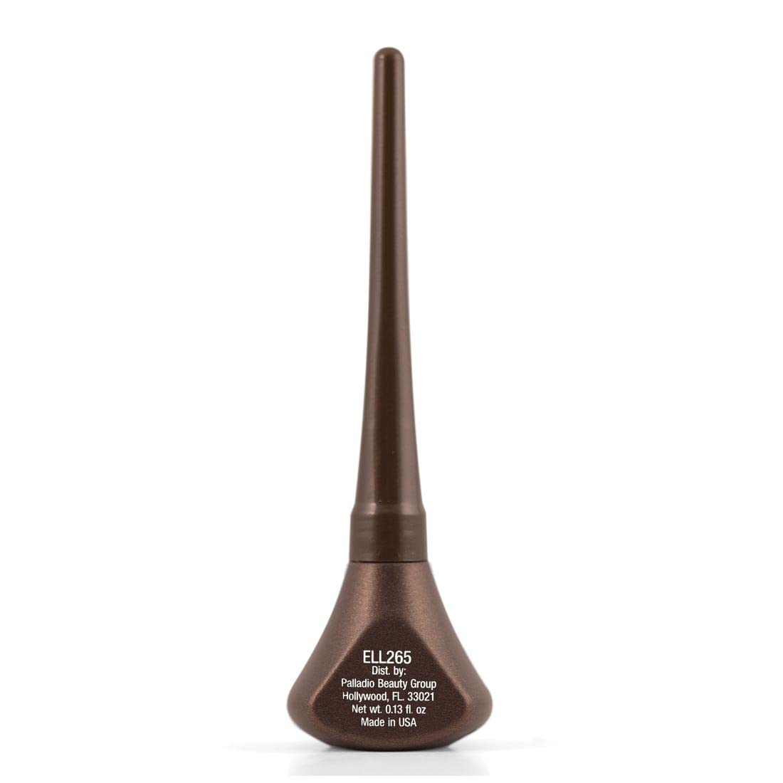 Palladio Eyeliner liquide Bronze — pigmentation intense pour un regard dramatique.
