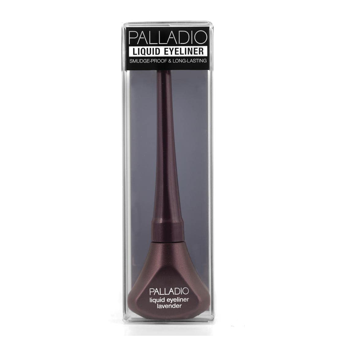 Palladio Eyeliner Liquide Lavande, brosse-feutre pour tracé précis