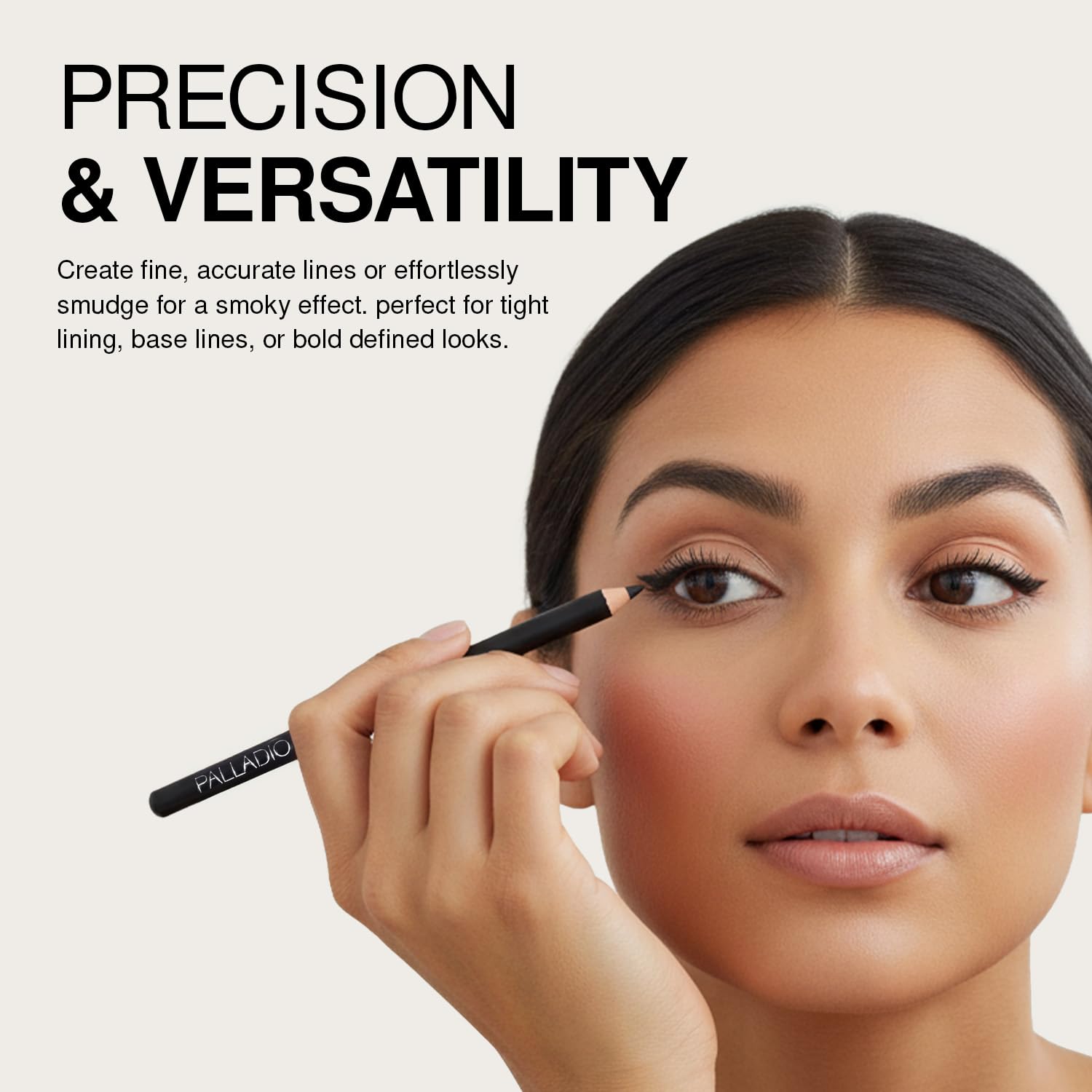 Tenue longue durée sans bavure Palladio eyeliner