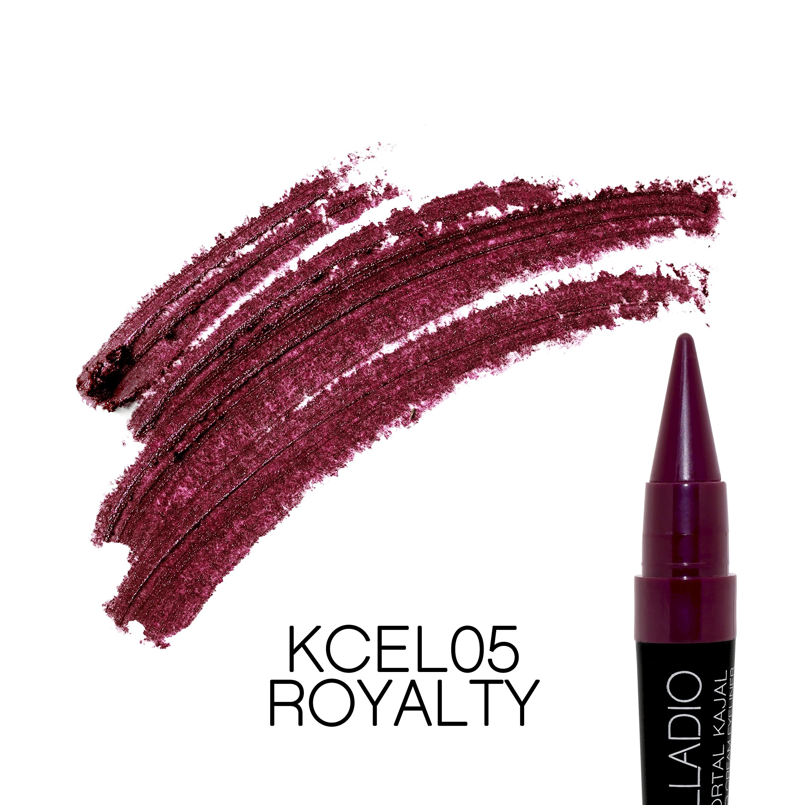 Palladio Immortal Kajal ligne inférieure pour un regard défini et durable.
