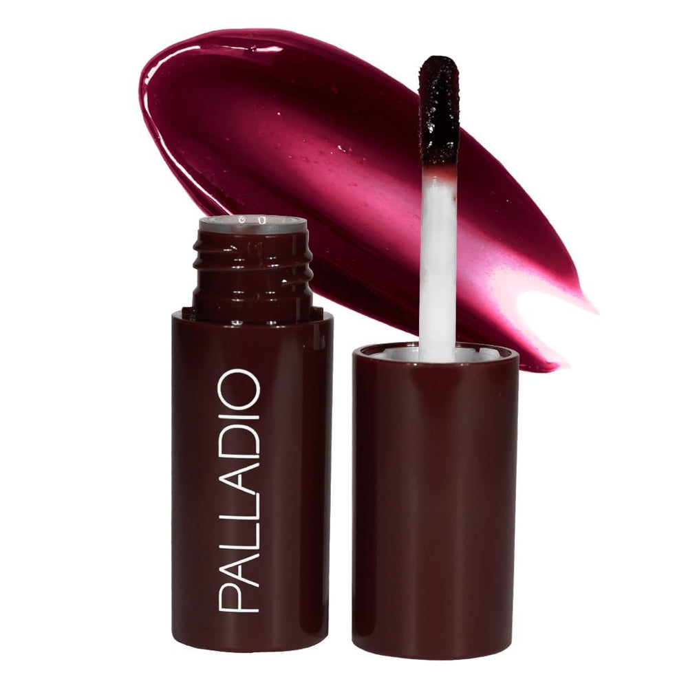 Palladio Jelly Tint — bouteille élégante, couleur durable et fini naturel.