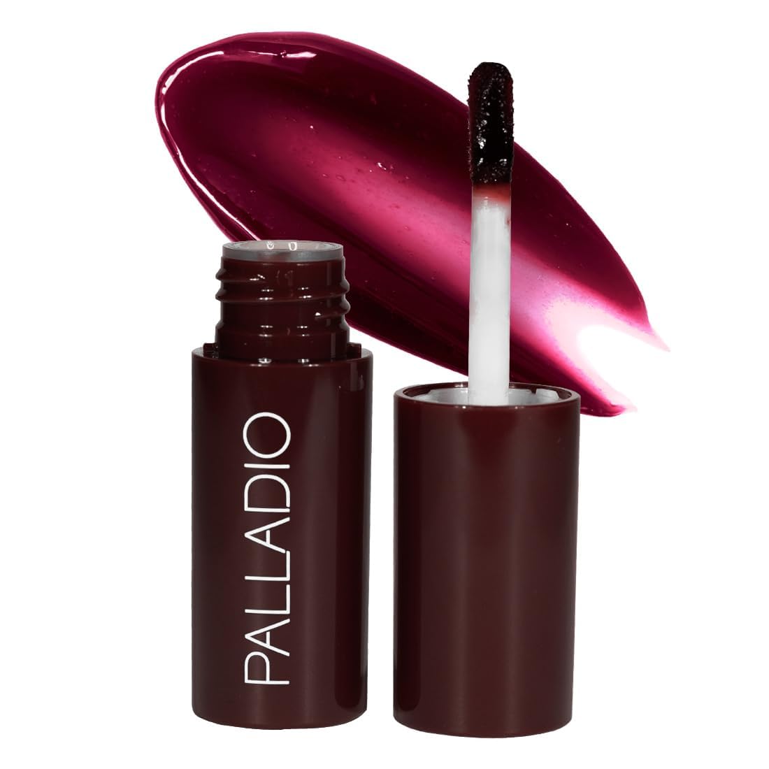 Palladio Jelly Tint — bouteille élégante, couleur durable et fini naturel.