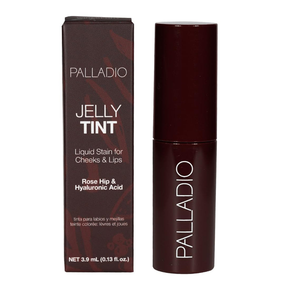Palladio Jelly Tint — conditionnement propre et pratique pour la trousse.