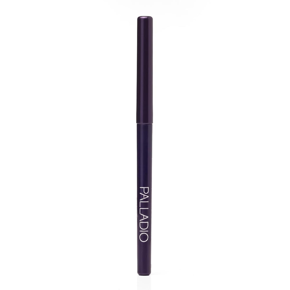 Palladio kajal etui élégant prune exotique : emballage chic et portable.