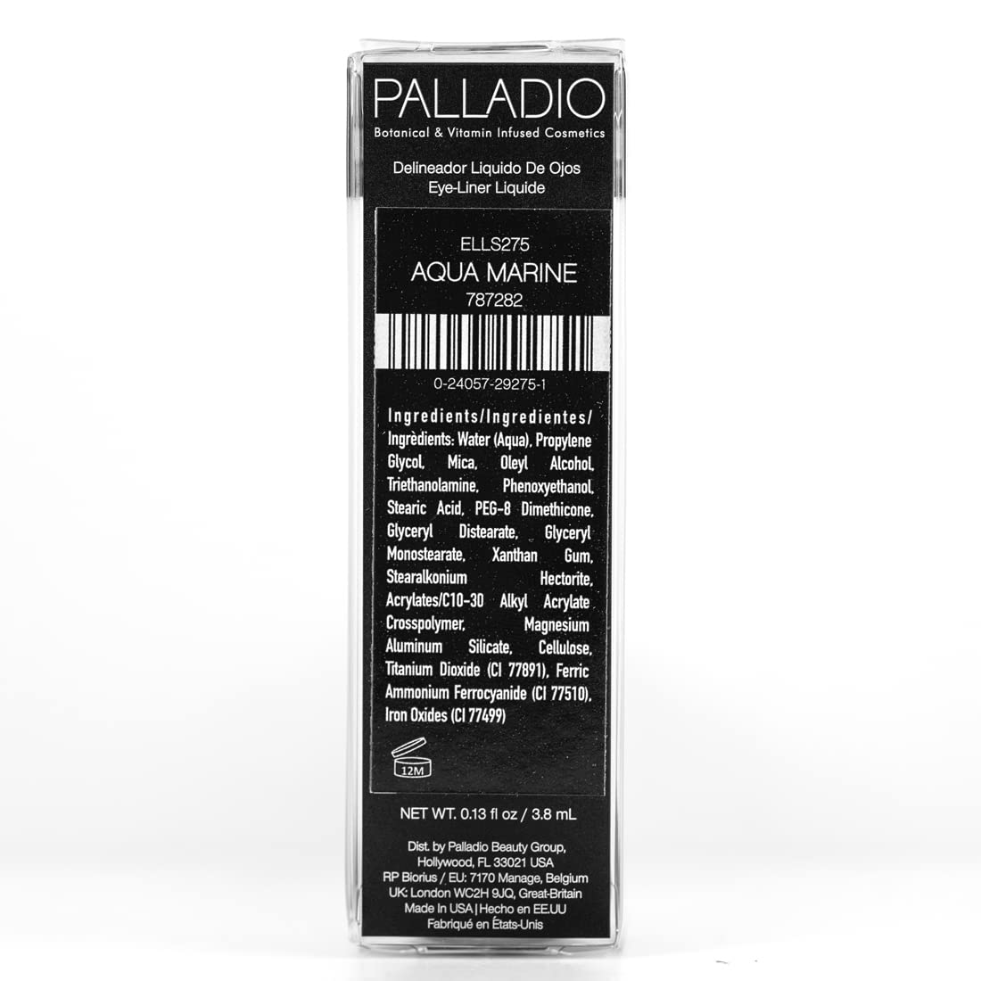 Palladio liner liquide couleur aigue-marine vibrante pour look frais.