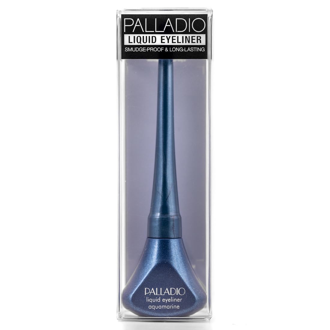 Palladio liner liquide packaging compact et portable.