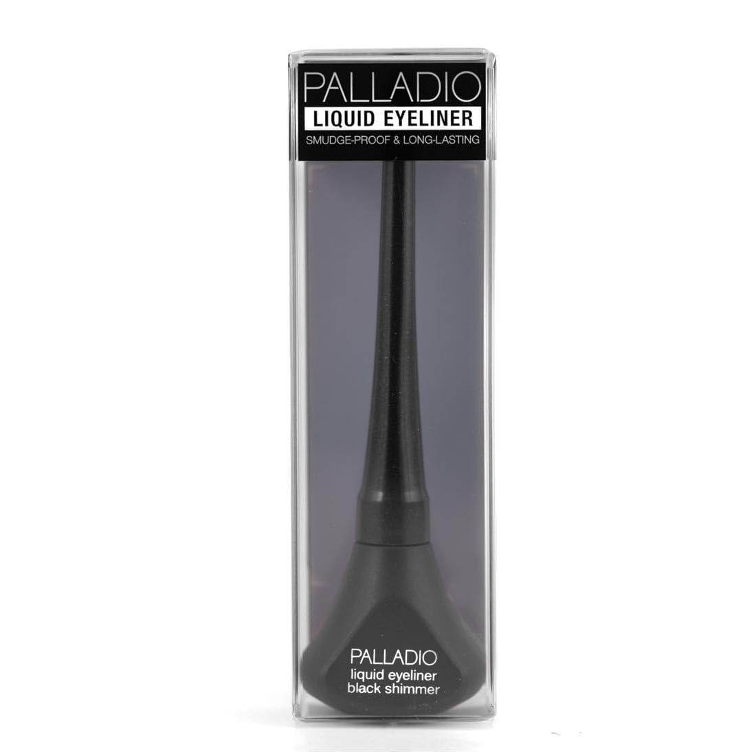 Look défini avec Palladio Noir Shimmer pour un regard dramatique.