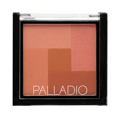 Palladio mosaique fard et bronzer Desert Rose pour un éclat naturel.