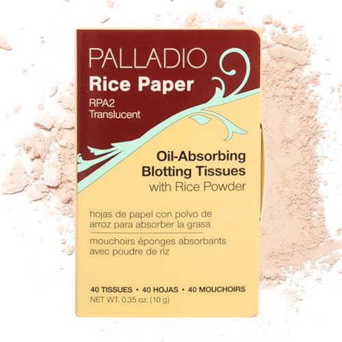 Palladio papier riz double-face pour absorption et retouches discrètes
