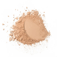 Palladio Poudre de riz, application au pinceau pour teint lisse.