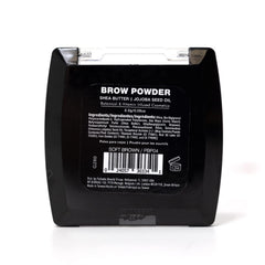 Palladio Poudre Sourcils brun clair: teinte naturelle et subtile.