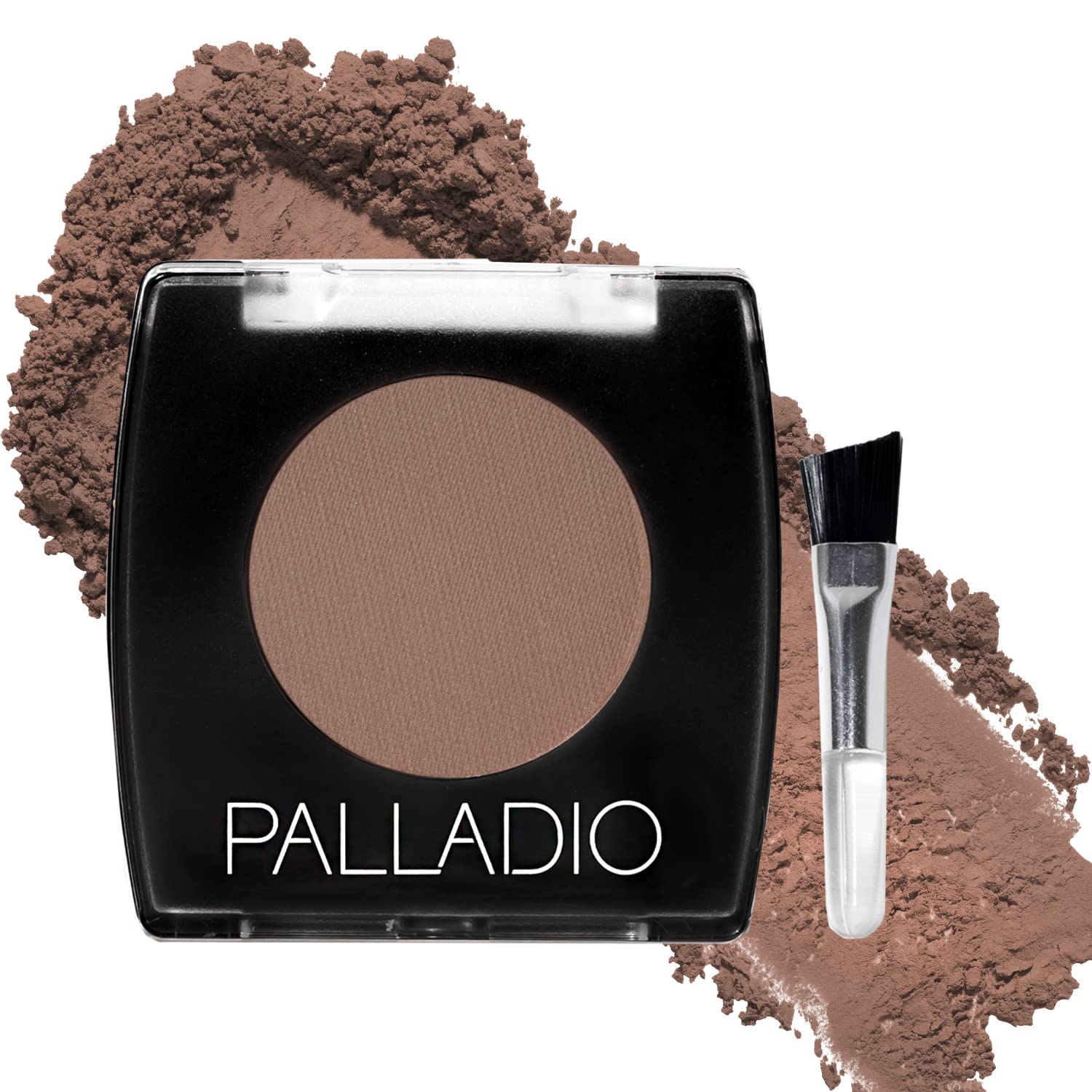 Palladio Poudre Sourcils: compact, définition précise des sourcils avec brosse intégrée.
