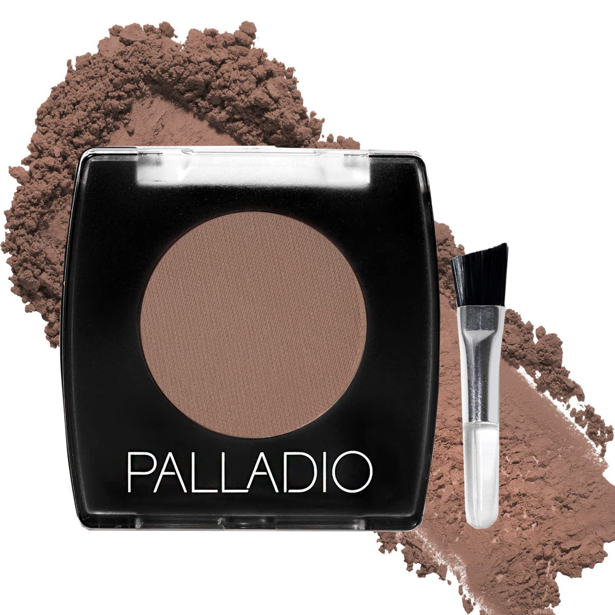 Palladio Poudre Sourcils: compact, définition précise des sourcils avec brosse intégrée.