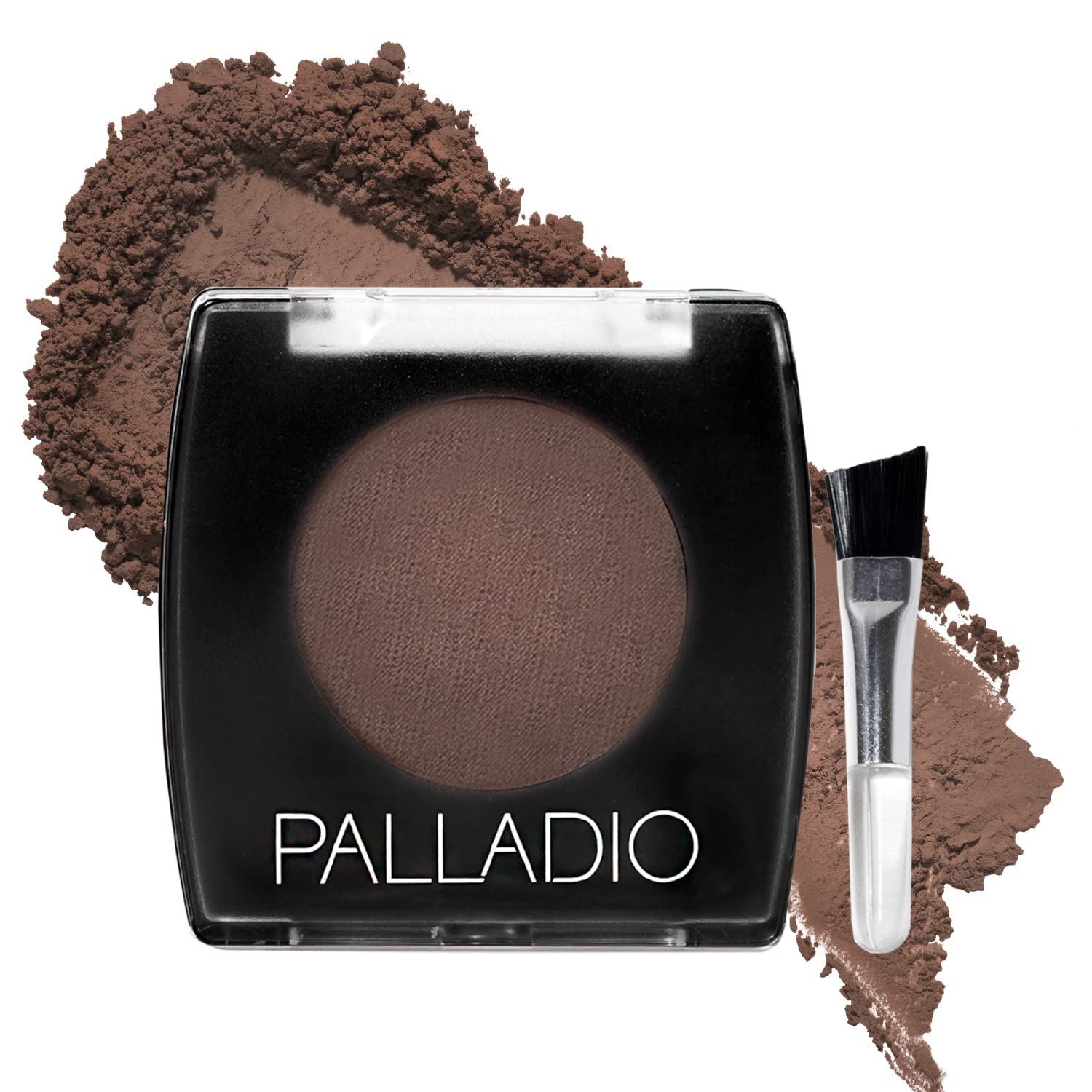 Palladio Brow Powder Brun Foncé pour une définition naturelle au quotidien.