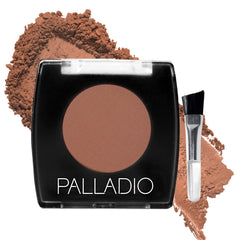 Palladio Brow Powder auburn – compact pratique pour une définition naturelle des sourcils.