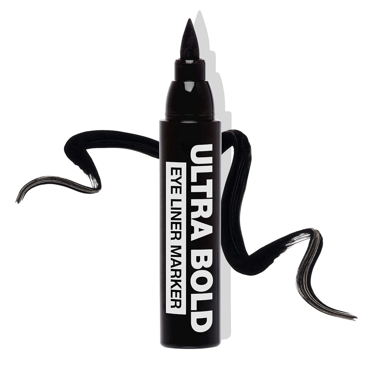 Palladio stylo delineateur extrême audace carbon noir dans son étui, pratique en déplacement.