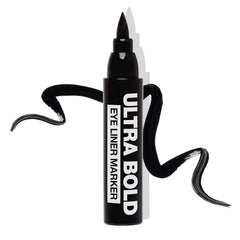 Palladio stylo delineateur extrême audace carbon noir dans son étui, pratique en déplacement.