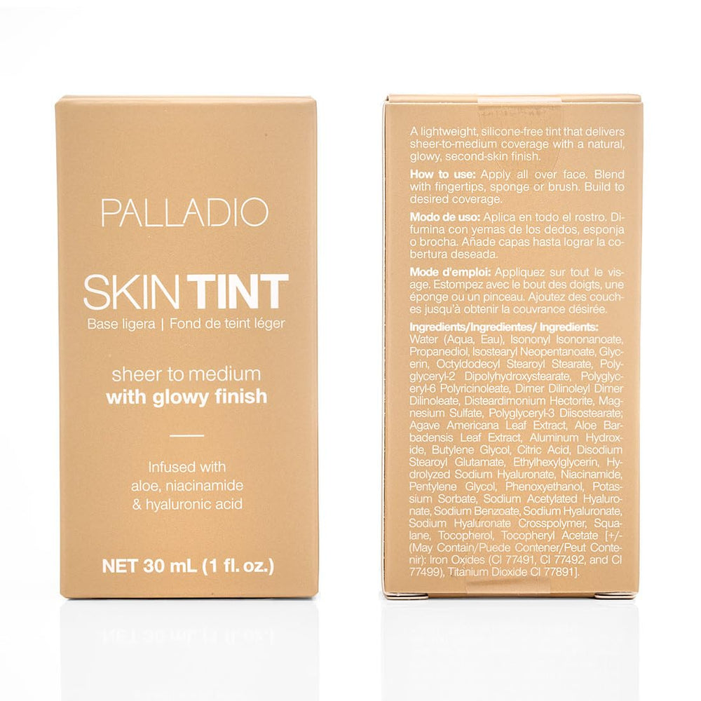 Palladio Teint peau – routine quotidienne offrant un éclat sain et équilibré.