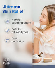 Palm and Plenty poudre avoine colloïdale pur, texture fine pour soins maison