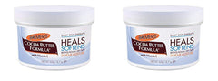 Palmer's Cocoa Butter Formula dans des bocaux, hydratation durable pour peau sèche.
