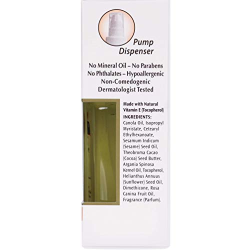 Palmer's Huile Corporelle Therapy — texture soyeuse qui pénètre rapidement.