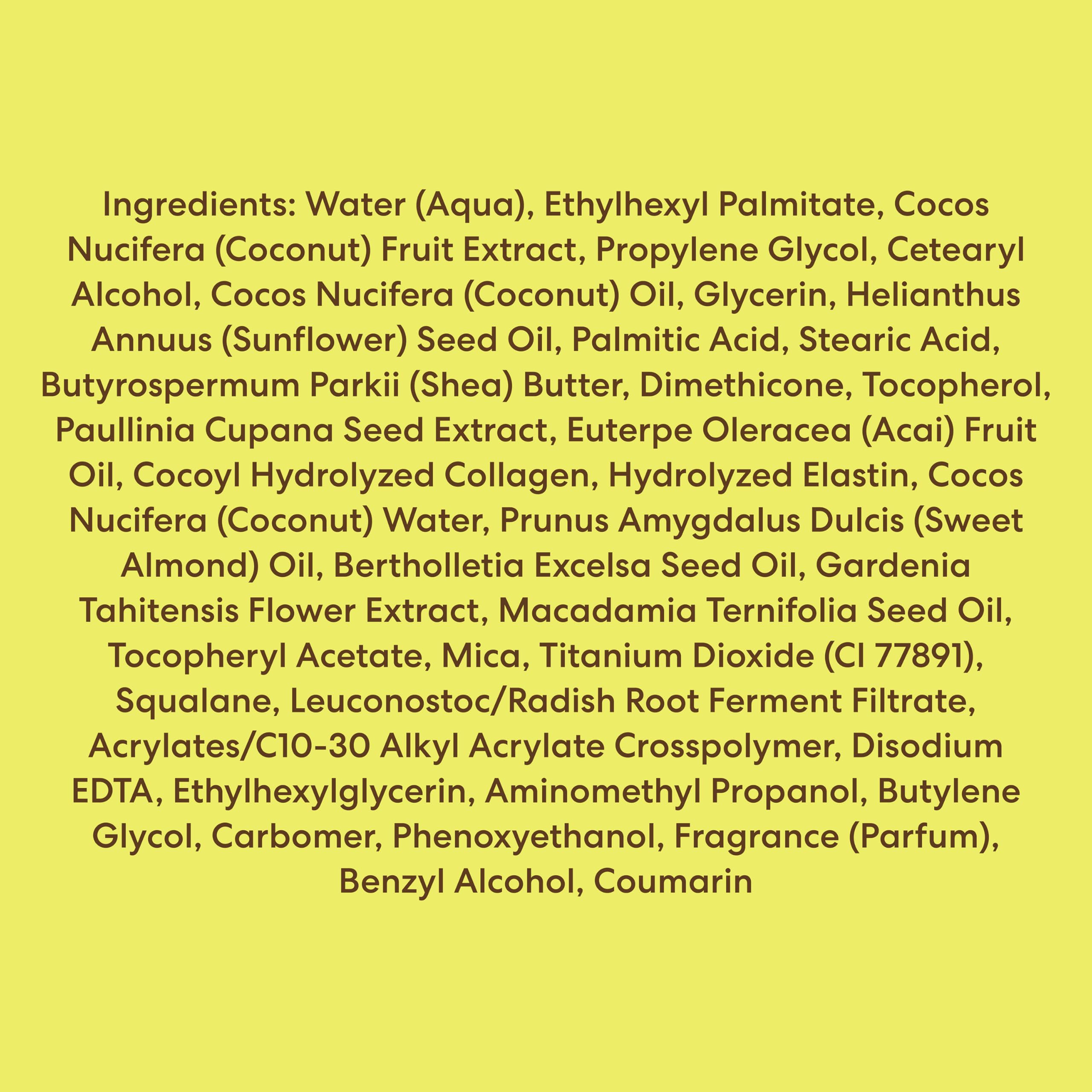 Texture satinée – crème qui lisse les contours.