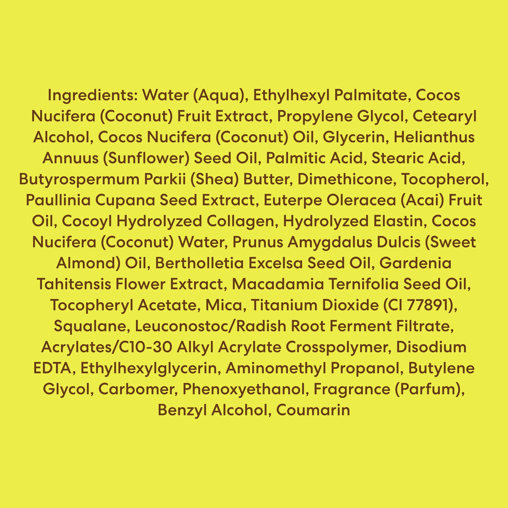 Texture satinée – crème qui lisse les contours.