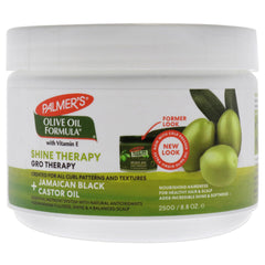 Palmer's Gro Therapy: bouteille de formule huile d’olive renforçant les cheveux et leur brillance.
