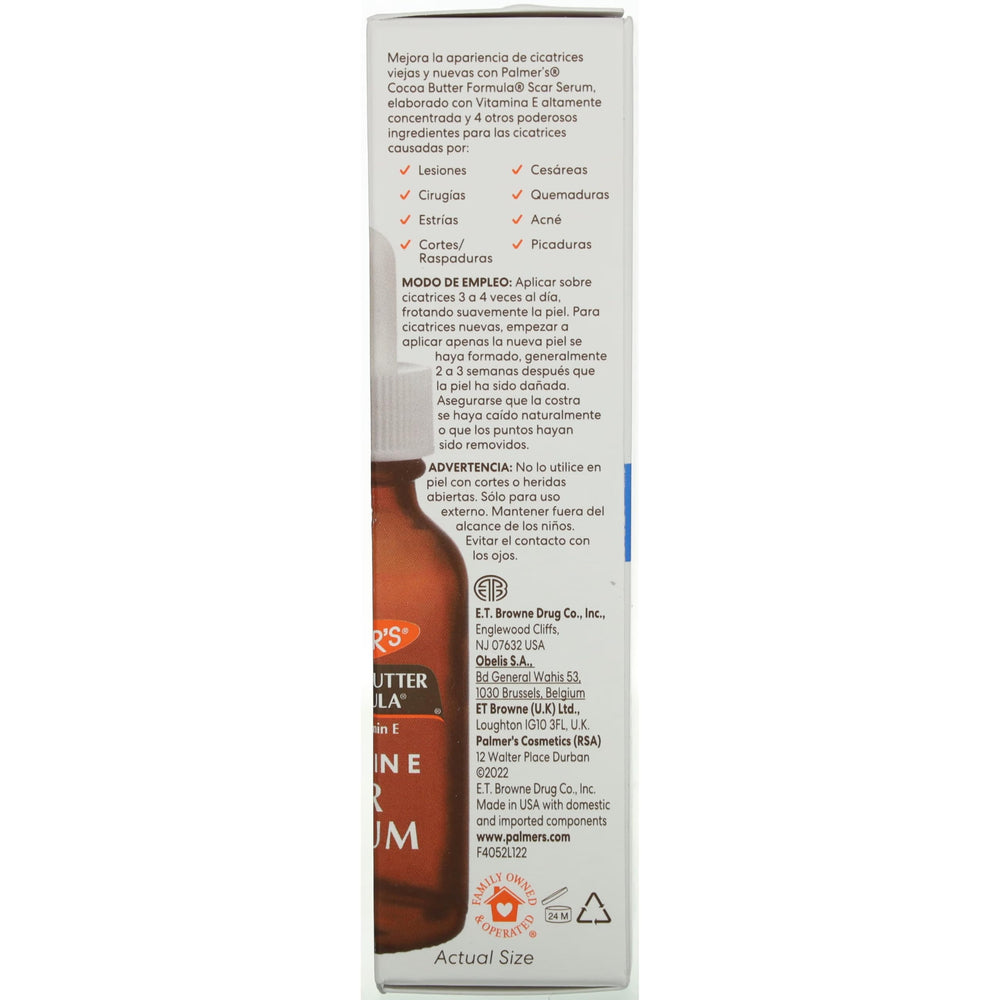 Palmer's Emballage portable – 30 ml pour voyage et déplacements.