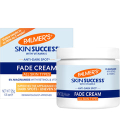 Palmer's Skin Success crème anti-taches visage, flacon visible et potentiel éclaircissant doux.