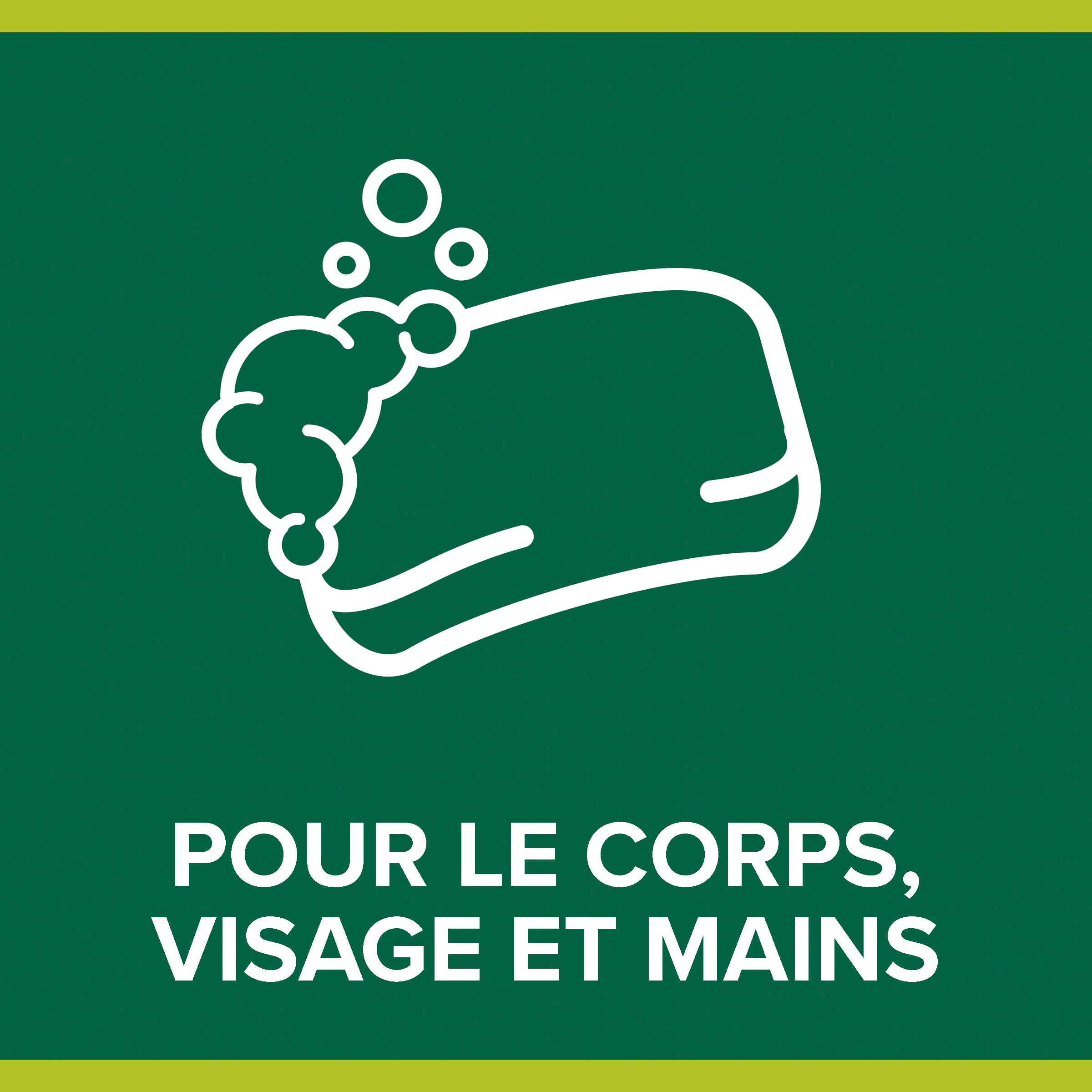Palmolive Naturals Savon Olive et lait — peau douce après le lavage.
