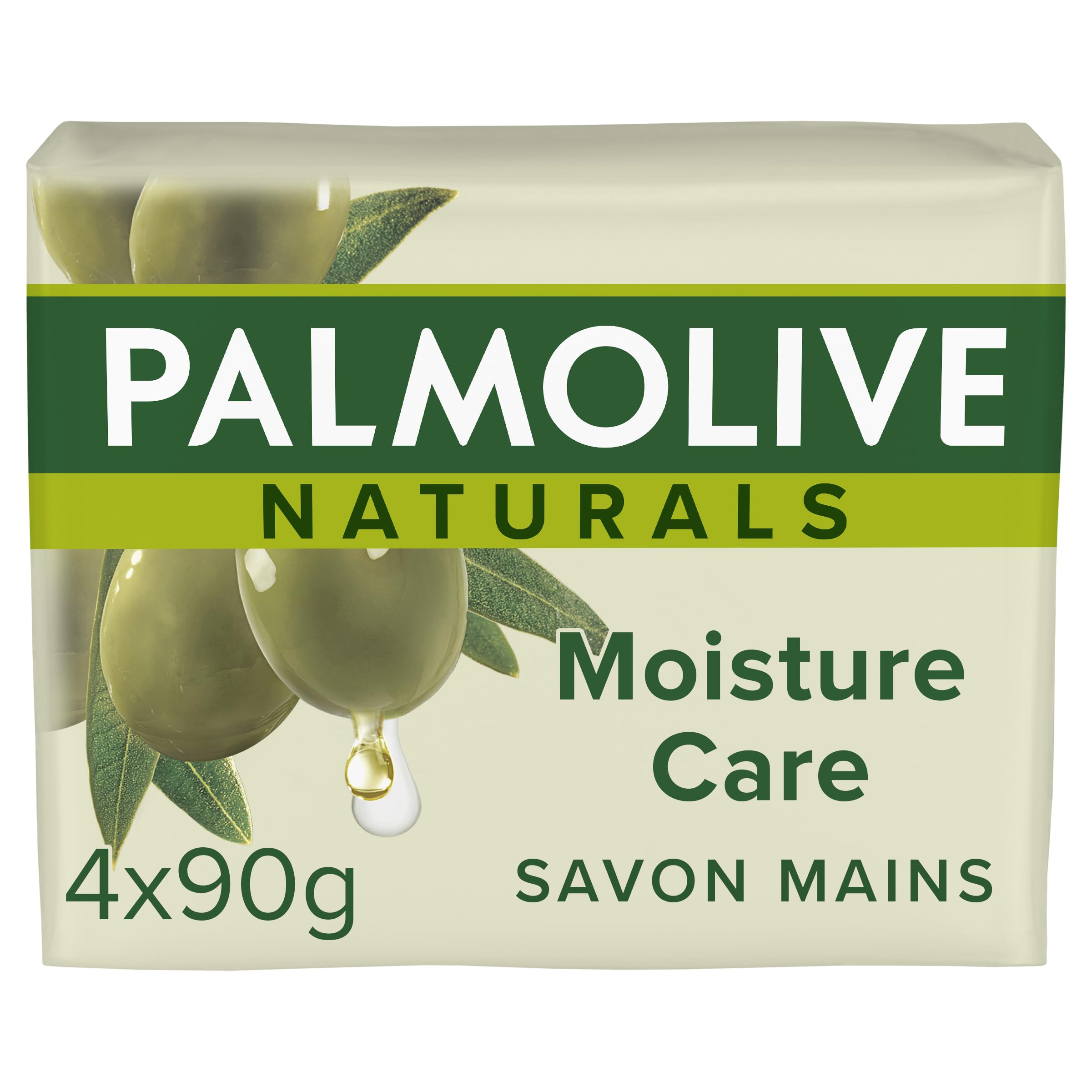 Palmolive Naturals Savon mains Olive et lait – texture riche et hydratante pour les mains.