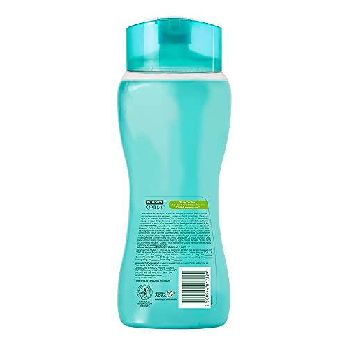 Palmolive Optims Niveau 4, kératine active, cheveux renforcés.