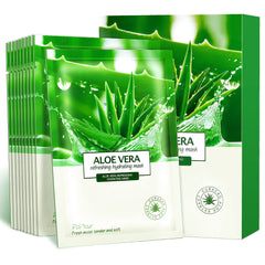 PalNour Aloe Feuille Soin Visage pour hydratation profonde.