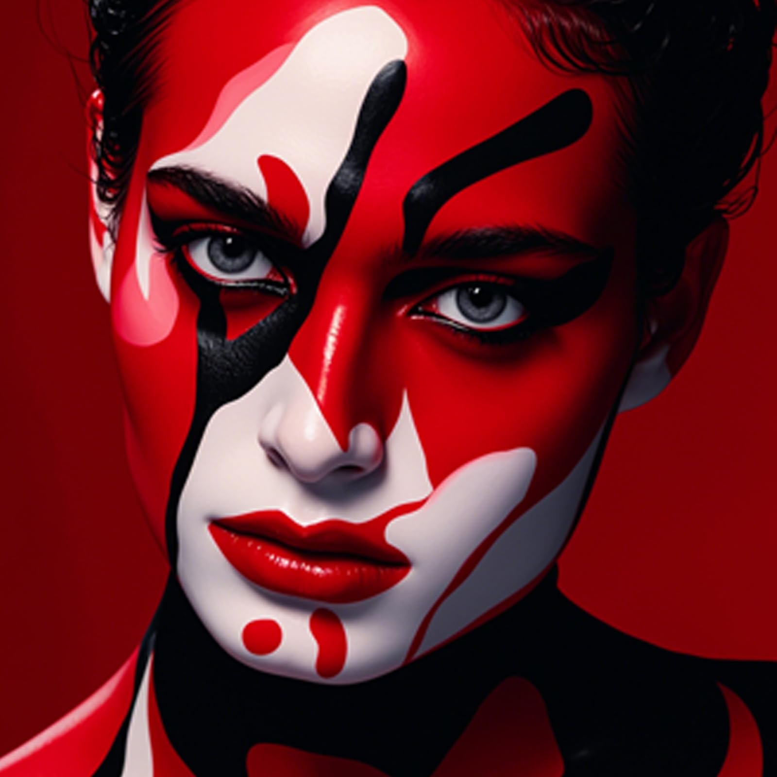 Maquillage effets speciaux Halloween Paminify, idéal pour costume.