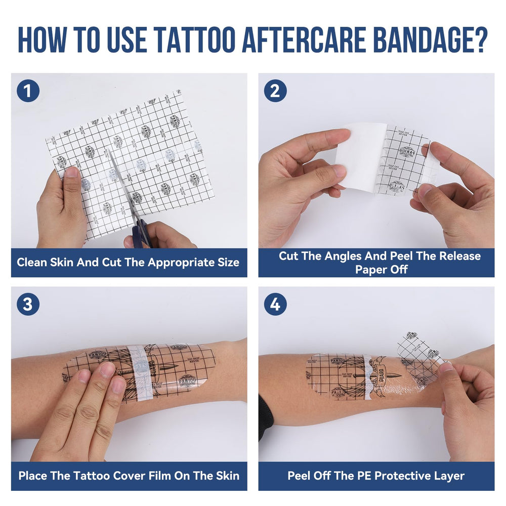 Pamiou film pour découpe facile : pose rapide sur tatouages.
