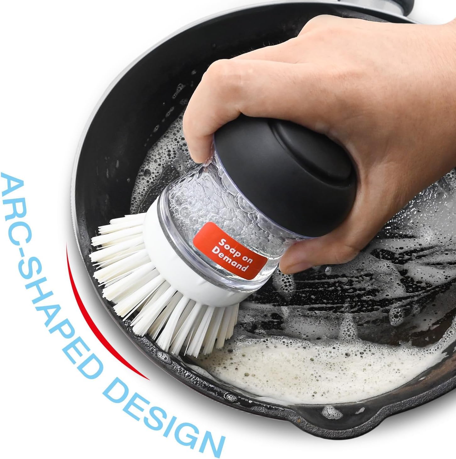 Pamrack brins durs pour un nettoyage efficace sans rayer.