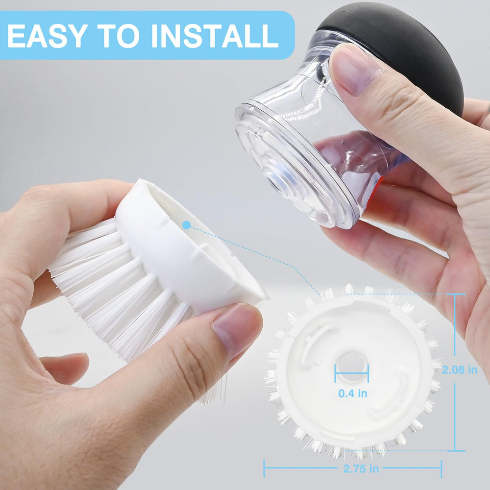 Compatibilité avec perceuse sans fil pour nettoyer rapidement sols et murs.