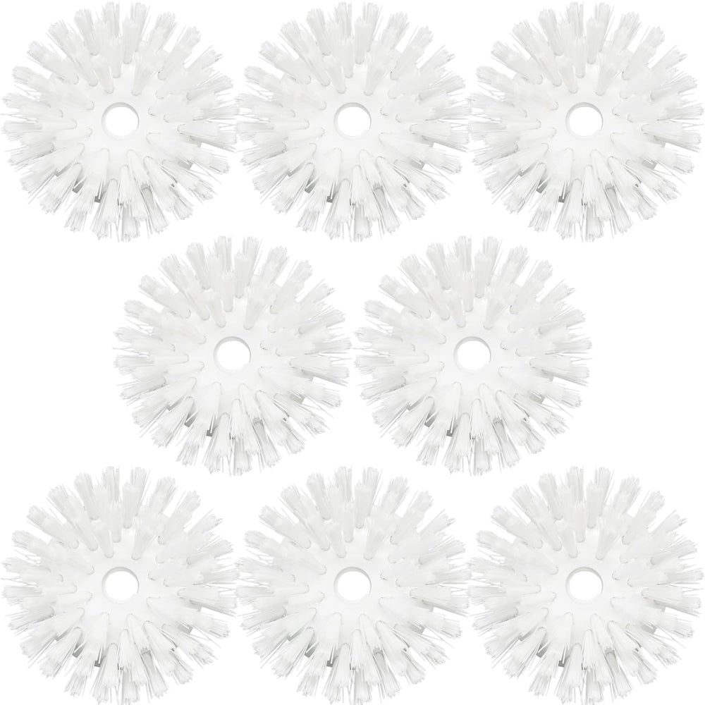 Pamrack recharge brosse paume – tête de remplacement de 8 pièces pour vaisselle efficace