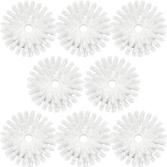 Pamrack recharge brosse paume – tête de remplacement de 8 pièces pour vaisselle efficace