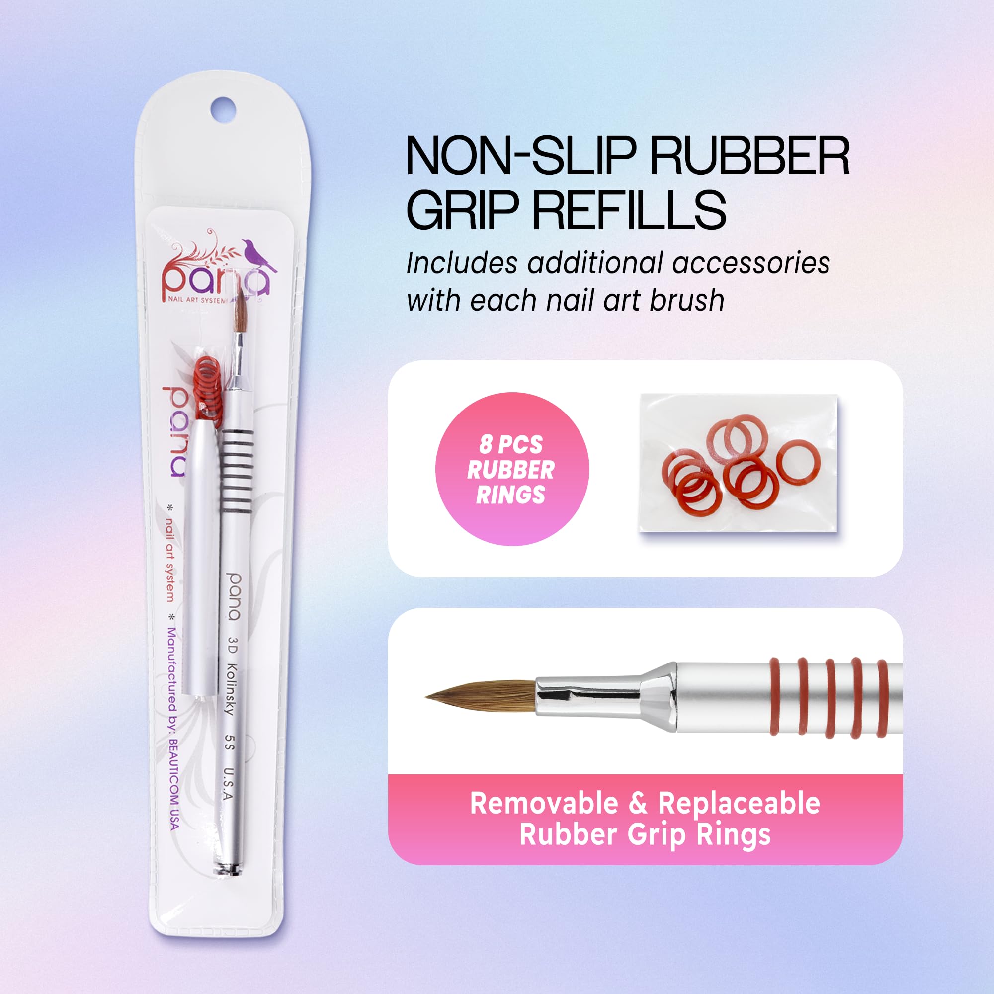 PANA démonstration d’utilisation sur ongles en acrylique et gel.