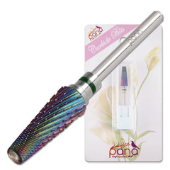 Foret PANA 5-en-1 arc-en-ciel, coupe rapide des ongles en acrylique ou gel dur